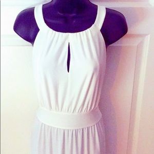 Maxi Dress size L white BNWT